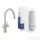 Grohe BLUE HOME C kifolyós,kihúzható fejes csaptelep kezdőkészlet vízszűrő funkcióval,Supersteel 31541DC0