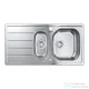 Grohe K200 ROZSDAMENTES ACÉL MOSOGATÓTÁLCA, CSEPEGTETŐVEL 31564SD1