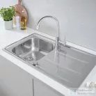 Grohe K400 ROZSDAMENTES ACÉL MOSOGATÓTÁLCA, CSEPEGTETŐVEL 31566SD0