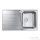 Grohe K500 ROZSDAMENTES ACÉL MOSOGATÓTÁLCA, CSEPEGTETŐVEL 31571SD1