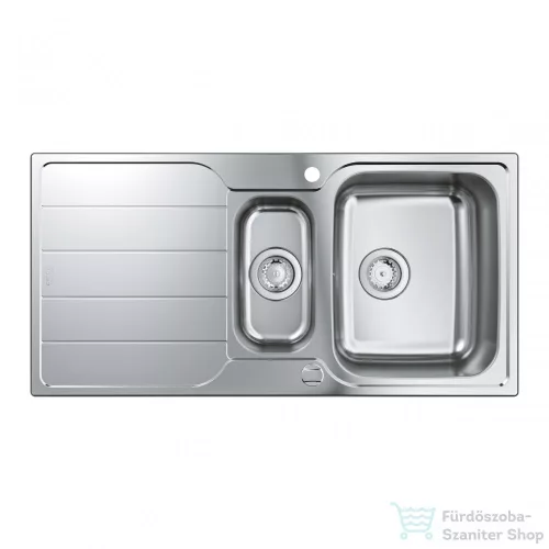 Grohe K500 ROZSDAMENTES ACÉL MOSOGATÓTÁLCA, CSEPEGTETŐVEL 31572SD1