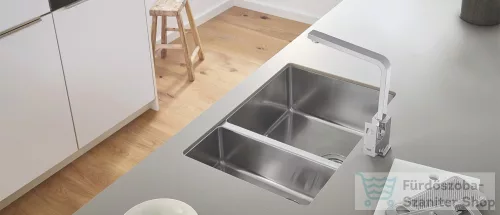 Grohe K700 UNDERMOUNT ROZSDAMENTES ACÉL MOSOGATÓTÁLCA rozsdamentes acél 31575SD1