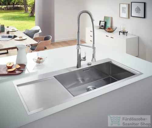 Grohe K1000 ROZSDAMENTES ACÉL MOSOGATÓTÁLCA, CSEPEGTETŐVEL 31582SD1