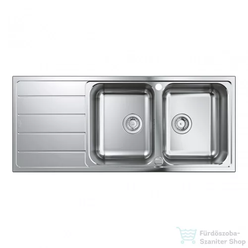 Grohe K500 ROZSDAMENTES ACÉL MOSOGATÓTÁLCA, CSEPEGTETŐVEL 31588SD1