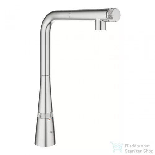 Grohe ZEDRA SMARTCONTROL MOSOGATÓ CSAPTELEP SMARTCONTROL VEZÉRLÉSSEL matt szuperacél 31593DC2