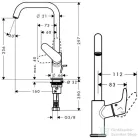 Hansgrohe FOCUS 240 egykaros mosdócsaptelep króm 31609