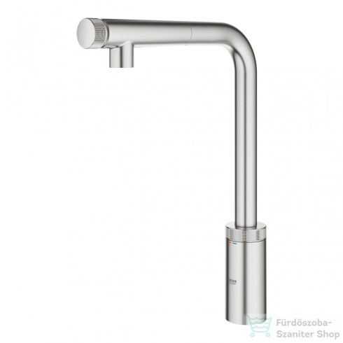 Grohe MINTA SMARTCONTROL MOSOGATÓ CSAPTELEP SMARTCONTROL VEZÉRLÉSSEL matt szuperacél 31613DC0