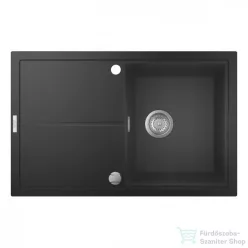   Grohe K400 KOMPOZIT MOSOGATÓTÁLCA CSEPEGTETŐVEL gránit fekete 31639AP0