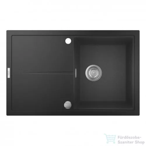 Grohe K400 KOMPOZIT MOSOGATÓTÁLCA CSEPEGTETŐVEL gránit fekete 31639AP0