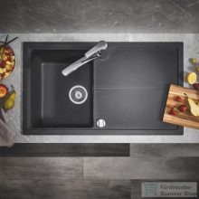   Grohe K400 KOMPOZIT MOSOGATÓTÁLCA CSEPEGTETŐVEL gránit fekete 31640AP0