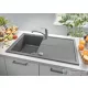 Grohe K400 KOMPOZIT MOSOGATÓTÁLCA CSEPEGTETŐVEL gránit szürke 31640AT0