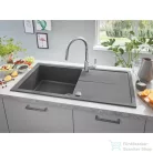 Grohe K400 KOMPOZIT MOSOGATÓTÁLCA CSEPEGTETŐVEL gránit szürke 31641AT0