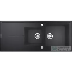   Grohe K400 KOMPOZIT MOSOGATÓTÁLCA CSEPEGTETŐVEL gránit fekete 31643AP0
