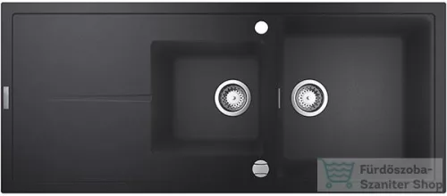 Grohe K400 KOMPOZIT MOSOGATÓTÁLCA CSEPEGTETŐVEL gránit fekete 31643AP0
