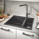 Grohe K500 KOMPOZIT MOSOGATÓTÁLCA gránit fekete 31648AP0