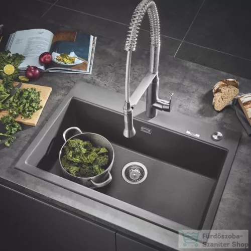 Grohe K700 KOMPOZIT MOSOGATÓTÁLCA gránit fekete 31652AP0