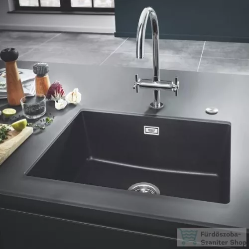 Grohe K700 UNDERMOUNT KOMPOZIT MOSOGATÓTÁLCA gránit fekete 31655AP0