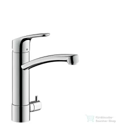   Hansgrohe Focus E2 egykaros konyhai csaptelep DN15 elzárószeleppel, króm 31803000