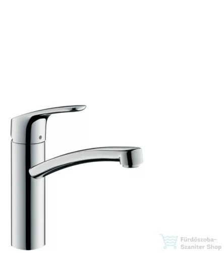 Hansgrohe Focus E2 egykaros konyhai csaptelep DN15 elektromos, átfolyós vízmelegítőkhöz, króm 31804000