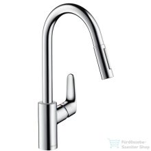   Hansgrohe Focus E konyhai csaptelep kihúzható zuhanyfejjel 31815