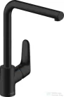 Hansgrohe FOCUS M41 egykaros mosogató csaptelep, matt fekete 31817670