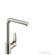   Hansgrohe HG Focus konyhai csaptelep, elforgatható kifolyóval, rozsdamentes acél hatású 31817800