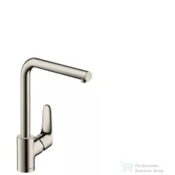   Hansgrohe HG Focus konyhai csaptelep, elforgatható kifolyóval, rozsdamentes acél hatású 31817800