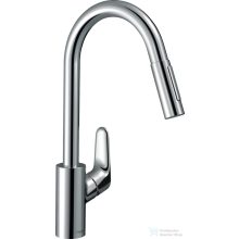   Hansgrohe FOCUS M41 240 kihúzható fejes mosogató csaptelep,2 jet,króm 31833000