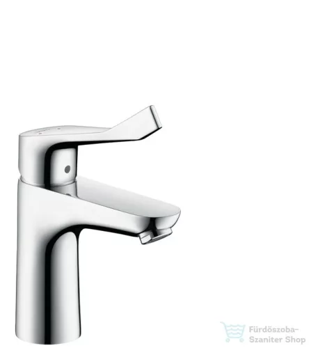 Hansgrohe FOCUS CARE egykaros mosdó csaptelep 100 leeresztő nélkül, extra hosszú fogantyúval, króm 31915000