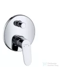Hansgrohe Focus E2 egykaros, falsík alatti kádcsaptelep színkészlet, króm 31945000