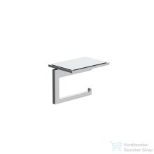 Kludi VELA C toalettpapír tartó, polccal, króm 3197105