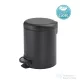 Sapho GEDY POTTY szemetes, Soft Close, 3l, matt fekete (320914)