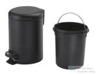 Sapho GEDY POTTY szemetes, Soft Close, 3l, matt fekete (320914)