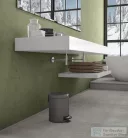 Sapho POTTY szemetes, Soft Close, 3l, gun metal (320981)