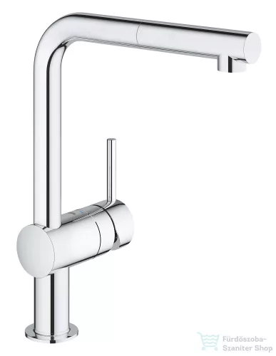 Grohe Minta mosogató csaptelep kihúzható gyöngyöztetővel 32168000