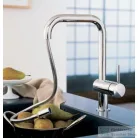 Grohe Minta mosogató csaptelep kihúzható gyöngyöztetővel 32168000