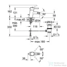 Grohe Concetto bidécsaptelep 32208001