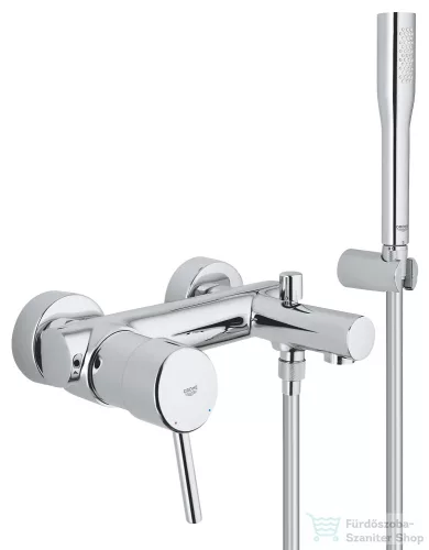 Grohe CONCETTO kádcsaptelep, zuhanyszettel, króm 32212001