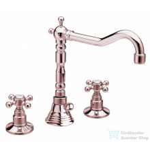   Sapho REITANO ANTEA mosdó csaptelep, 3 részes, automata leeresztővel, rózsa arany 3227