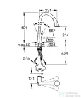 Grohe ZEDRA EGYKAROS MOSOGATÓCSAP 1/2? króm 32294002