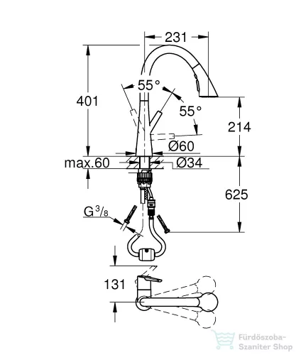 Grohe ZEDRA EGYKAROS MOSOGATÓCSAP 1/2? matt szuperacél 32294DC2