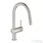 Grohe MINTA EGYKAROS MOSOGATÓCSAP 1/2? matt szuperacél 32321DC2