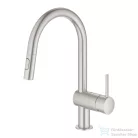 Grohe MINTA EGYKAROS MOSOGATÓCSAP 1/2? matt szuperacél 32321DC2