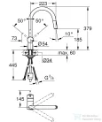 Grohe MINTA EGYKAROS MOSOGATÓCSAP 1/2? matt warm sunset 32321DL2