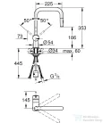 Grohe MINTA EGYKAROS MOSOGATÓCSAP 1/2? hard grafit 32322A02