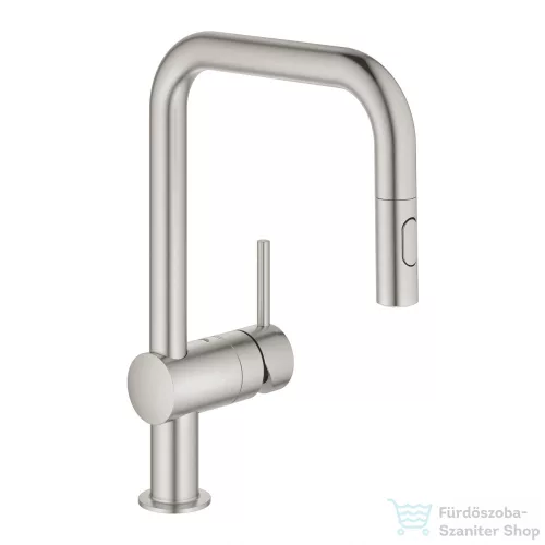 Grohe MINTA EGYKAROS MOSOGATÓCSAP 1/2? matt szuperacél 32322DC2