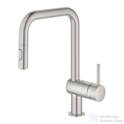 Grohe MINTA EGYKAROS MOSOGATÓCSAP 1/2? matt szuperacél 32322DC2