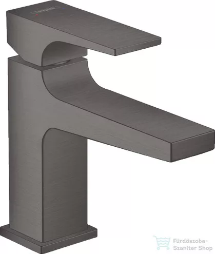 Hansgrohe METROPOL mosdó csaptelep,klik-klak leeresztővel, szálcsiszolt fekete/króm 32500340