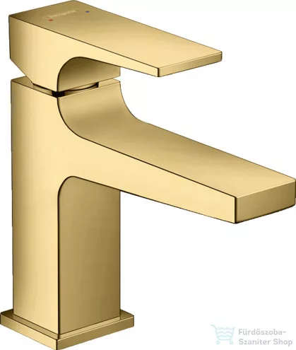 Hansgrohe METROPOL mosdó csaptelep,klik-klak leeresztővel, polírozott arany hatású 32500990