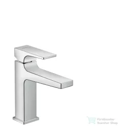   Hansgrohe METROPOL egykaros mosdó csaptelep normál fogantyú 110, automata leeresztővel, króm 32506000